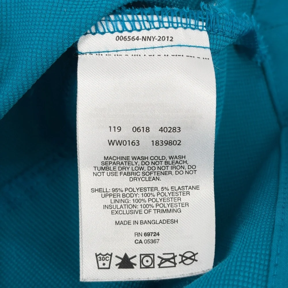 Columbia Women's Nesika Creek Stretch Jacket Size 2X, Teal, Hooded Full Zip - Picture 4 of 6
